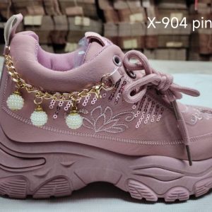 Ladies Shoes Sneakers Fashion shoes for Girls  X-904 Pink